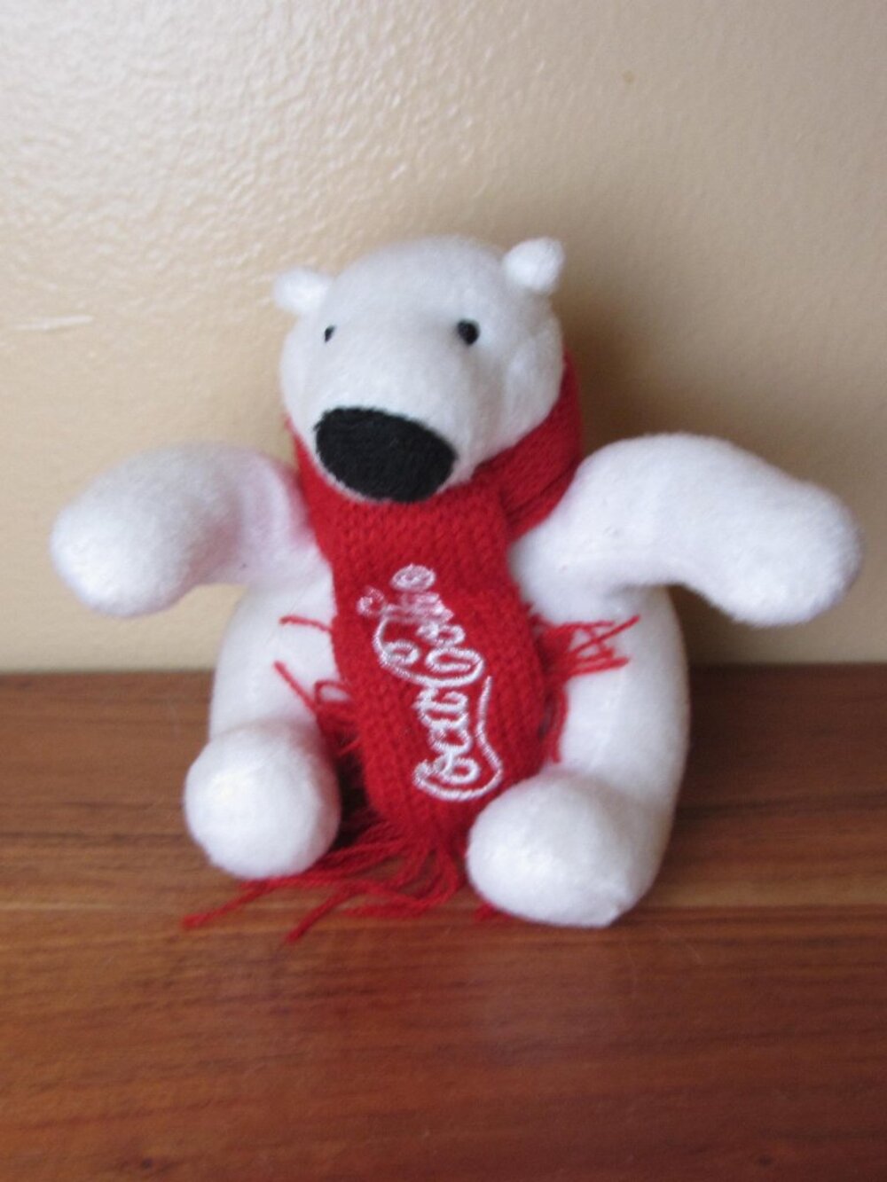 plush 2023 coke coca-cola polar bear (W6760)
